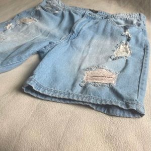 Forever 21 men slim Jean shorts